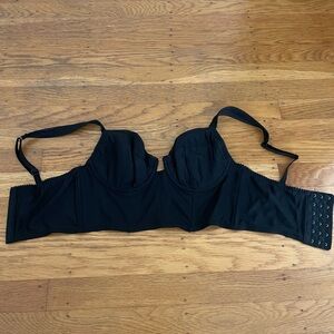 Urban Outfitters Black Bralette / Corset